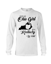 OHIO GIRL IN KENTUCKY Long Sleeve Tee tile