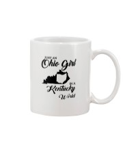 OHIO GIRL IN KENTUCKY Mug tile