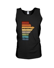 Retro Manitoba Unisex Tank tile