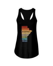 Retro Manitoba Ladies Flowy Tank tile