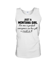 Montana Girl - No One Is Perfect Unisex Tank tile