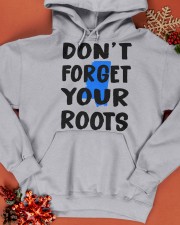 Mississippi Map Don't Forget Your Roots Hooded Sweatshirt apparel-hooded-sweatshirt-lifestyle-front-65