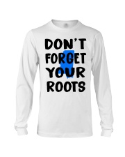 Mississippi Map Don't Forget Your Roots Long Sleeve Tee tile
