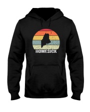 Vintage Homesick Maine Hooded Sweatshirt front