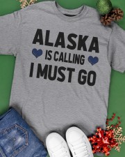 Alaska Is Calling Classic T-Shirt apparel-classic-tshirt-lifestyle-back-69