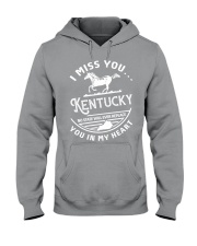 Kentucky i miss you Hooded Sweatshirt tile