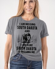 South Dakota Is Missing Me Classic T-Shirt apparel-classic-tshirt-lifestyle-front-101