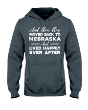 Move Back To Nebraska Hooded Sweatshirt front