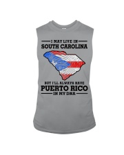 LIVE IN SOUTH CAROLINA PUERTO RICO IN MY DNA Sleeveless Tee tile