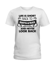 Back To South Africa Ladies T-Shirt tile