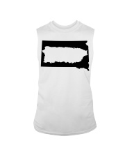 MAP PUERTO RICO IN SOUTH DAKOTA Sleeveless Tee tile
