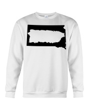 MAP PUERTO RICO IN SOUTH DAKOTA Crewneck Sweatshirt tile