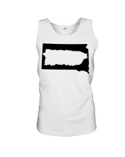MAP PUERTO RICO IN SOUTH DAKOTA Unisex Tank tile