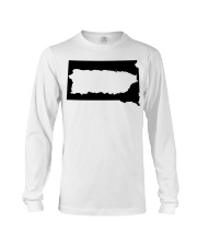 MAP PUERTO RICO IN SOUTH DAKOTA Long Sleeve Tee tile