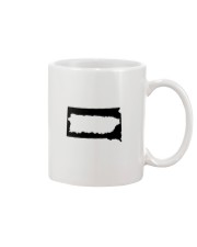 MAP PUERTO RICO IN SOUTH DAKOTA Mug tile