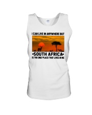 South Africa Only Place Lives In Me Unisex Tank tile