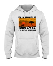 South Africa Only Place Lives In Me Hooded Sweatshirt tile