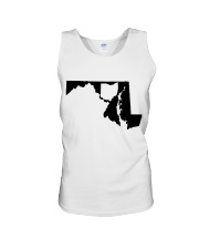 MAP OHIO IN MARYLAND Unisex Tank tile