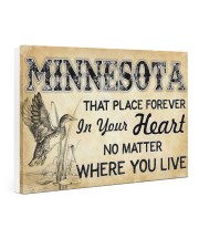 MINNESOTA FOREVER IN YOUR HEART Gallery Wrapped Canvas Prints tile