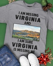 I Am Missing Virginia Classic T-Shirt apparel-classic-tshirt-lifestyle-back-69