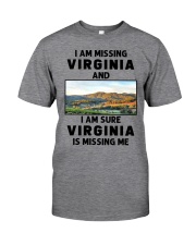 I Am Missing Virginia Classic T-Shirt front
