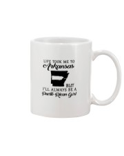 LIFE TOOK ME TO ARKANSAS BE A PUERTO RICAN GIRL Mug tile