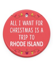 A Trip To Rhode Island Circle ornament - single (porcelain) front