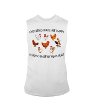 Chickens Make Me Happy Sleeveless Tee tile