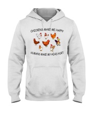 Chickens Make Me Happy Hooded Sweatshirt tile