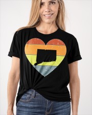 Connecticut - Heart Vintage Classic T-Shirt apparel-classic-tshirt-lifestyle-front-101