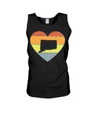 Connecticut - Heart Vintage Unisex Tank tile