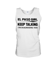 El Paso Girl - I'm Diagnosing Unisex Tank tile