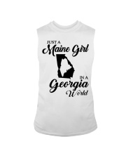 MAINE GIRL IN GEORGIA Sleeveless Tee tile