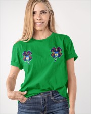 Michigan Flag - Four Leaf Clover Classic T-Shirt apparel-classic-tshirt-lifestyle-front-100