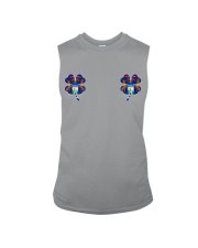 Michigan Flag - Four Leaf Clover Sleeveless Tee tile