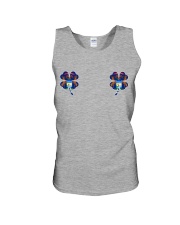 Michigan Flag - Four Leaf Clover Unisex Tank tile