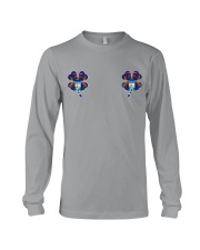 Michigan Flag - Four Leaf Clover Long Sleeve Tee tile