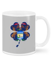 Michigan Flag - Four Leaf Clover Mugs tile