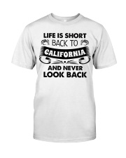 Back To California Classic T-Shirt tile