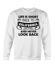 Back To California Crewneck Sweatshirt tile