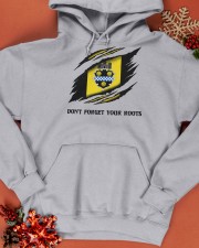 Don't Forget Your Roots - Pittsburgh Hooded Sweatshirt apparel-hooded-sweatshirt-lifestyle-front-65
