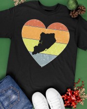 Staten Island - Heart Vintage Classic T-Shirt apparel-classic-tshirt-lifestyle-back-69
