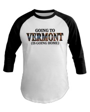 Going To Vermont Landscape Baseball Tee tile