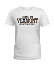 Going To Vermont Landscape Ladies T-Shirt tile