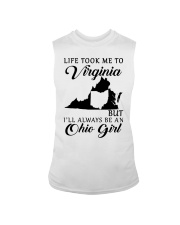 OHIO GIRL LIFE TOOK ME TO VIRGINIA Sleeveless Tee tile