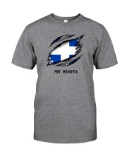 Flag Quebec My Roots Classic T-Shirt front