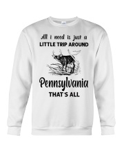 A Little Trip Around Pennsylvania Crewneck Sweatshirt tile