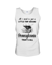 A Little Trip Around Pennsylvania Unisex Tank tile