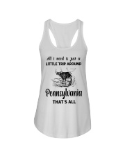 A Little Trip Around Pennsylvania Ladies Flowy Tank tile