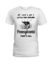 A Little Trip Around Pennsylvania Ladies T-Shirt tile
